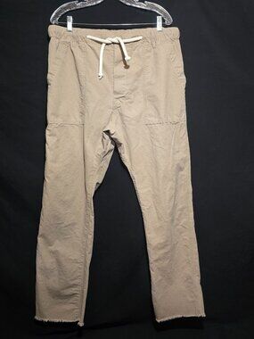 Birdwell Beach Britches Made in USA Men's Ripstop Lounge Pant - Khaki - Sz XL*